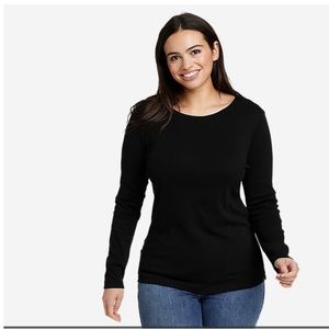 Eddie Bauer Favorite Long Sleeve Crewneck T-Shirt